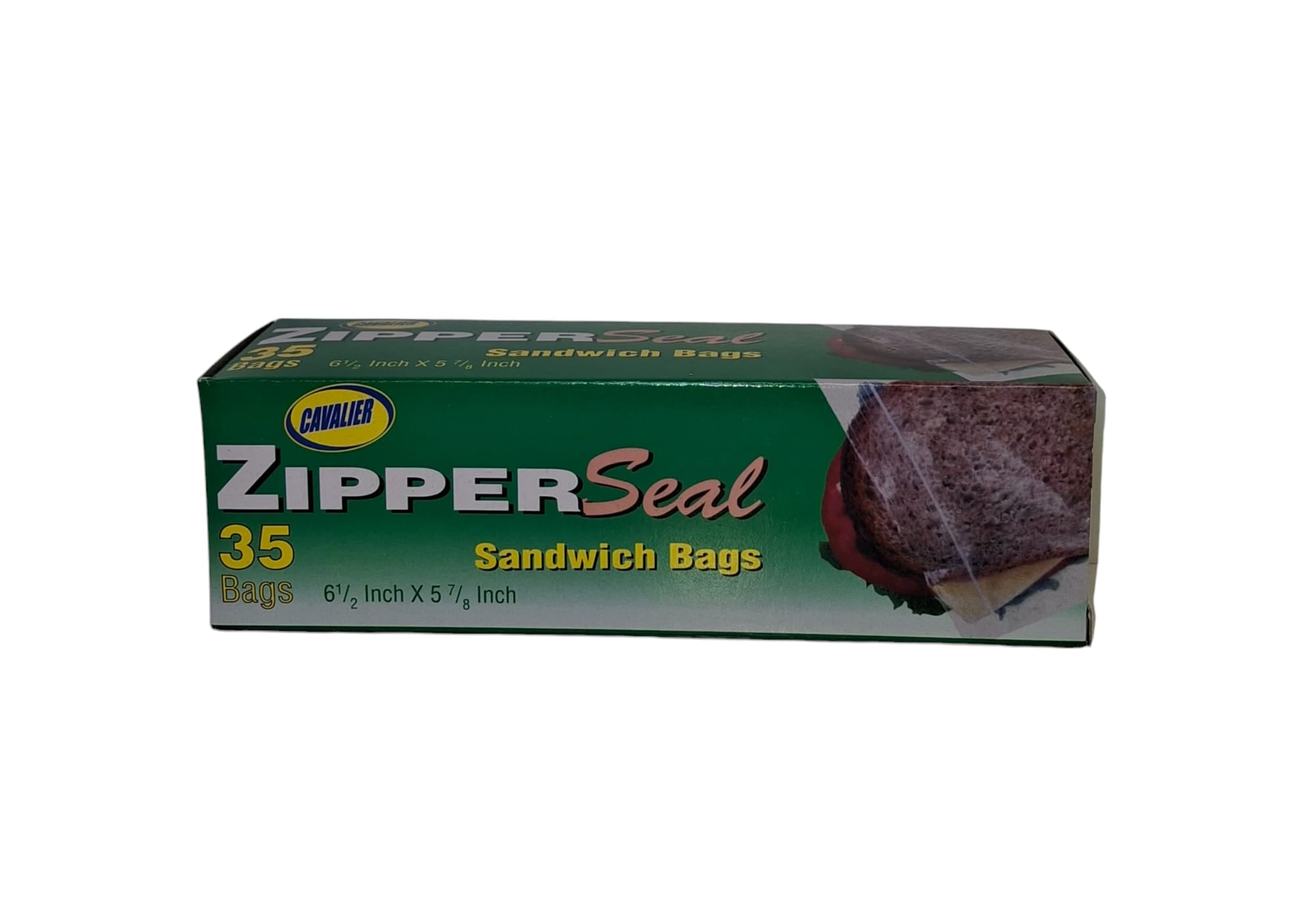 35 Sandwich Bags - Zipper Seal