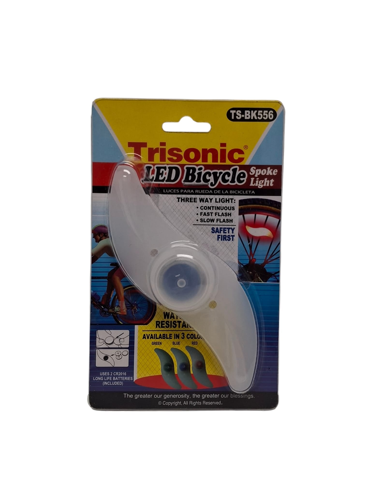 LED Bicycle Blue Light