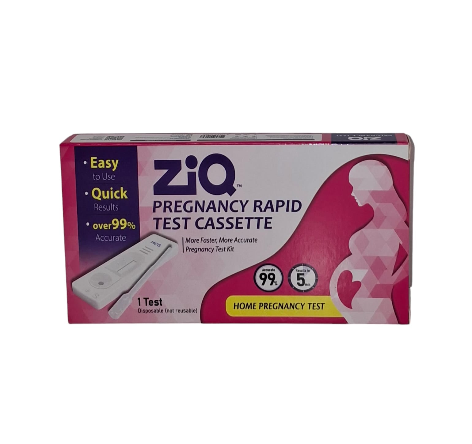 ZIQ Pregnancy Rapid Test - 1 Test