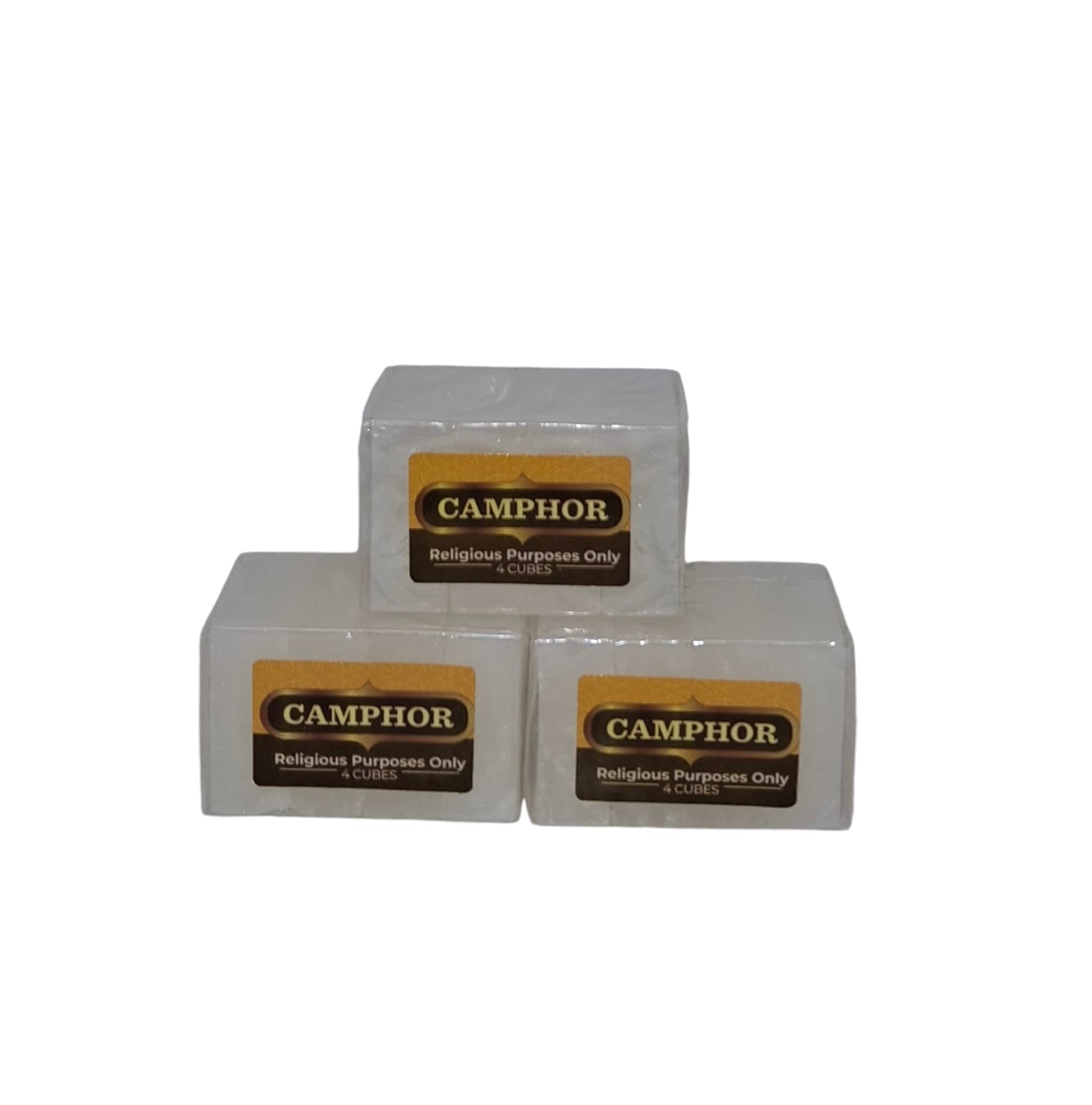 Camphor Alcanfor - (Unpack) 3 Cubes