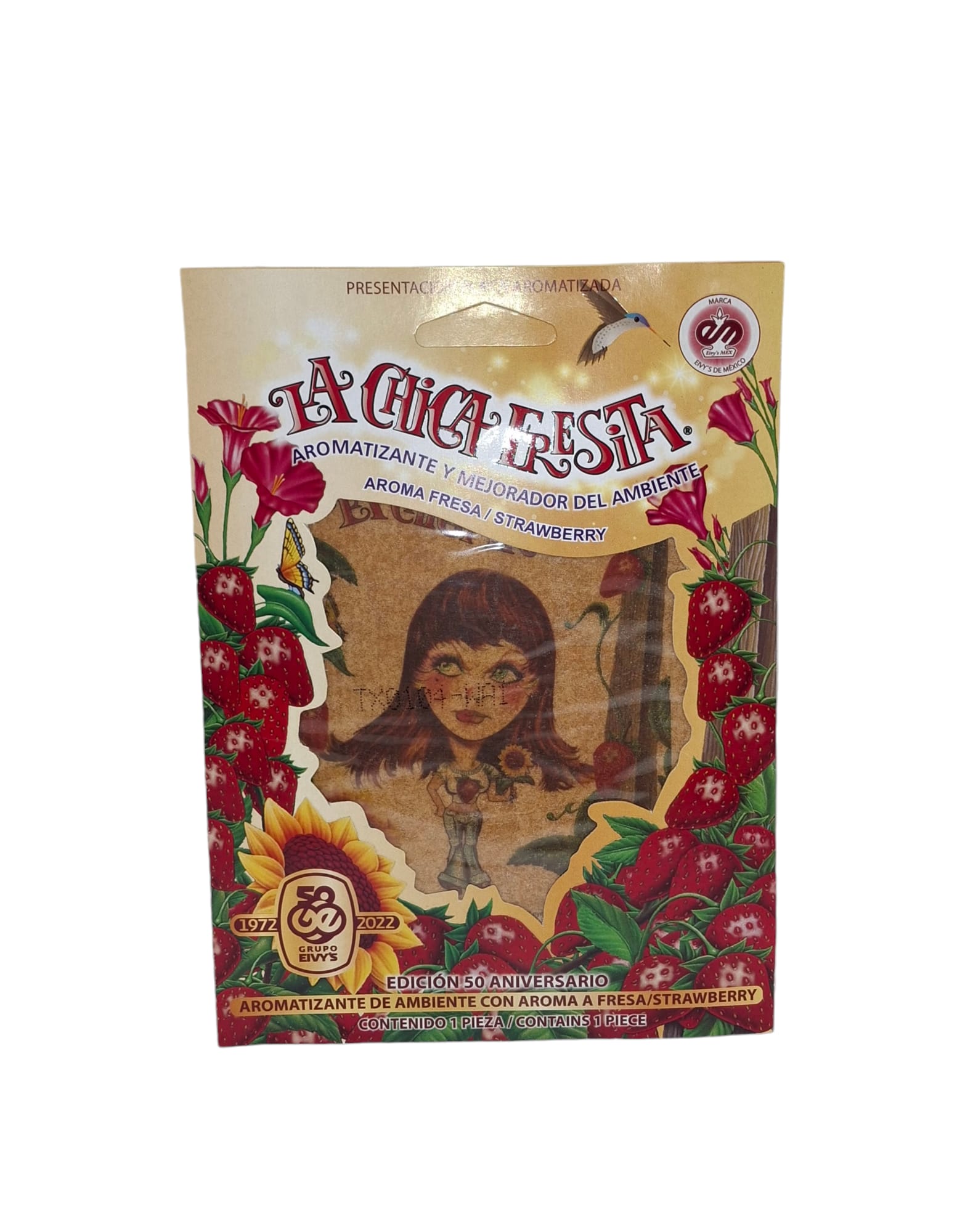 La Chica Fresita, Air Freshener and Environment Enhancer, Strawberry Scent